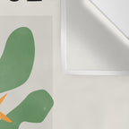 Fern Green Leaf: Matisse Series 01 | Mid-Century Edition Wall Tapestry Gallery Image 3
