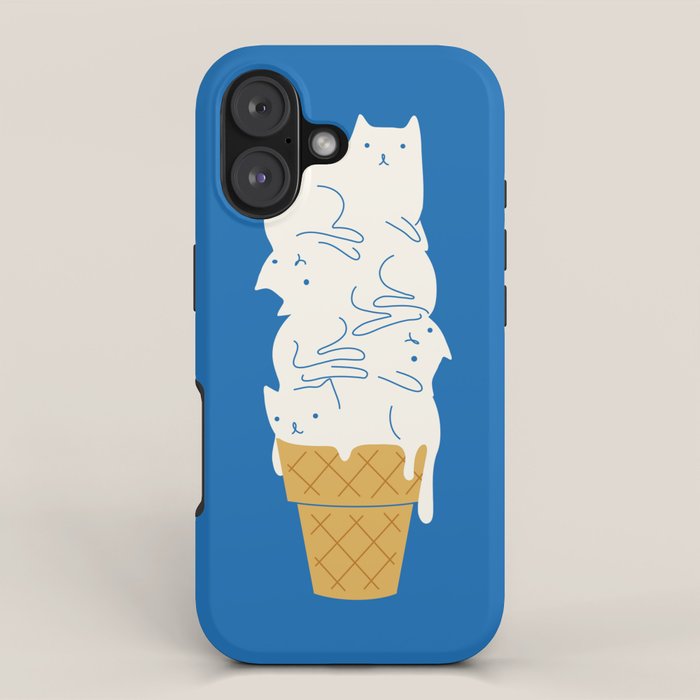 Cats Ice Cream iPhone Case Gallery Image 1