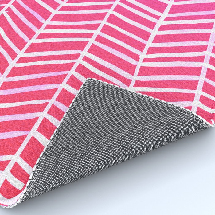 Herringbone - Pink OmbrÃ© Rug Gallery Image 4