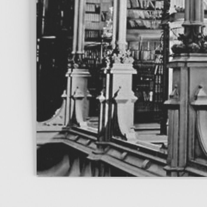 A Book Lover's Dream - Cincinnati Public Library black and white photographs / black and white photo Poster Gallery Image 3