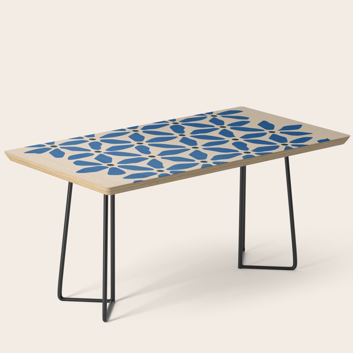 Blue flower pattern Coffee Table Gallery Image 1