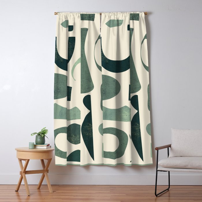 Abstract Shapes 38/4 Window Curtain Gallery Image 1