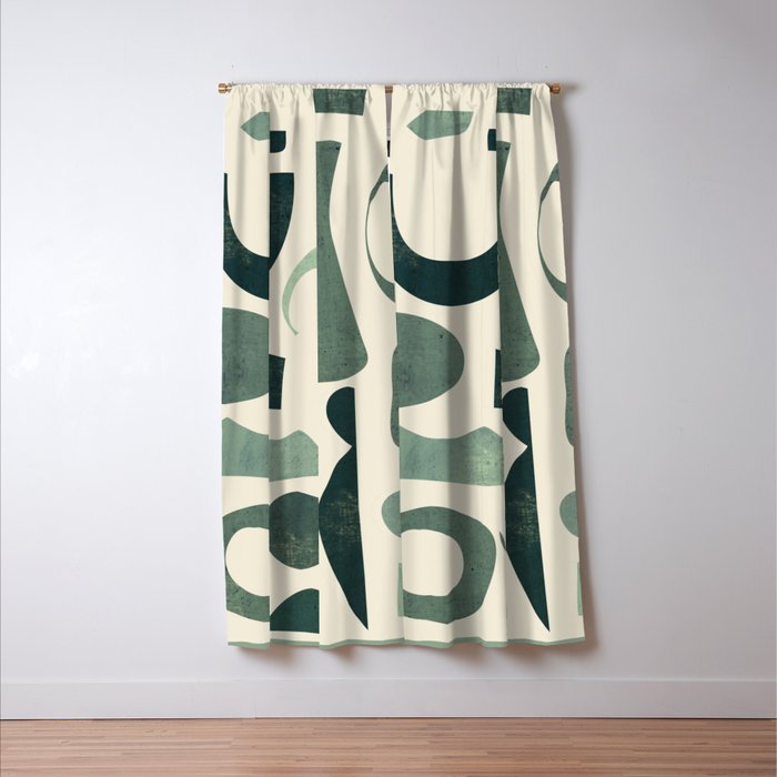 Abstract Shapes 38/4 Window Curtain Gallery Image 3