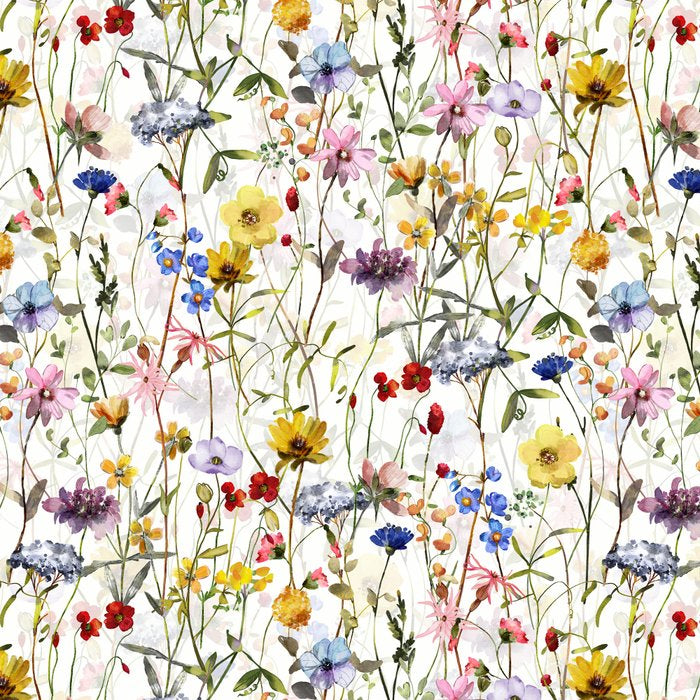 Scandinavian Colorful Midsummer Dried Wildflowers Watercolor Meadow  14 Coffee Mug Gallery Image 2