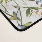 Scandinavian Colorful Midsummer Dried Wildflowers Watercolor Meadow  14 Desk Mat Gallery Image 4
