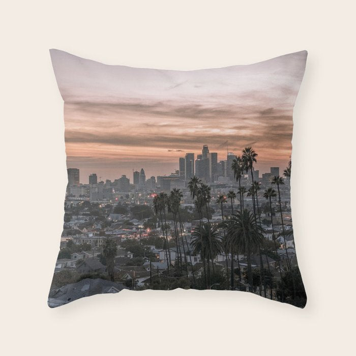 Los Angeles Throw Pillow Gallery Image 1