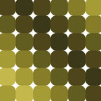 Retro Rounded Rectangle Gradient - Green Coffee Mug Gallery Image 2