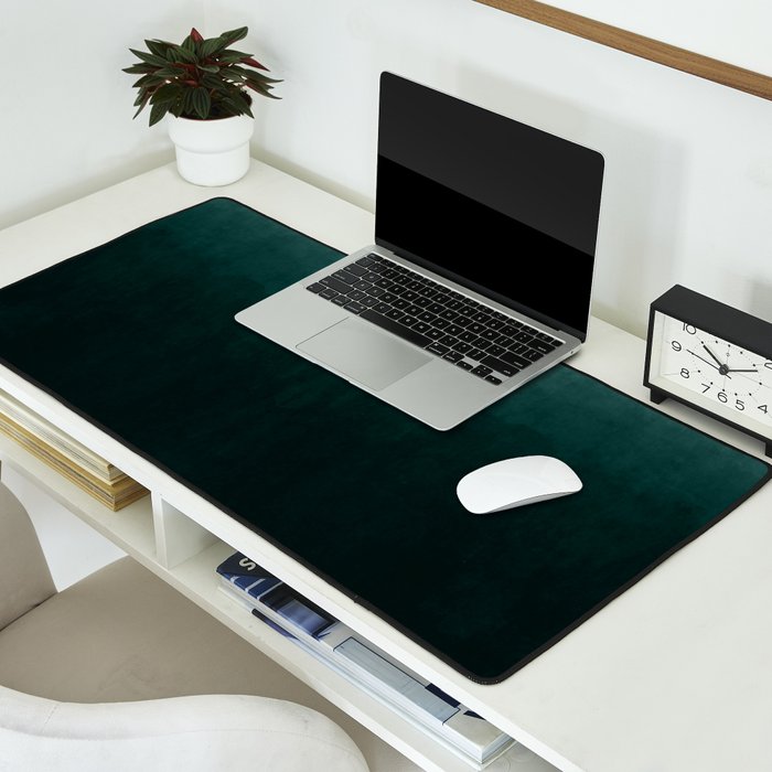 Ombre Emerald Desk Mat Gallery Image 2