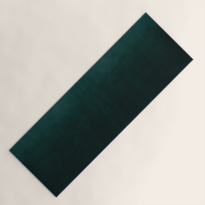 Ombre Emerald Yoga Mat Gallery Image 1