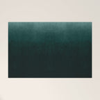 Ombre Emerald Welcome Mat Gallery Image 1