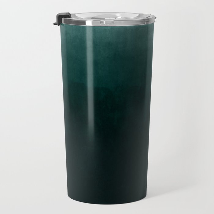 Ombre Emerald Travel Mug Gallery Image 3