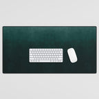 Ombre Emerald Desk Mat Gallery Image 1