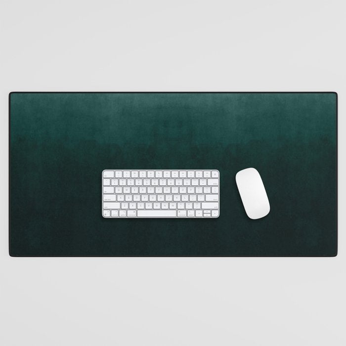 Ombre Emerald Desk Mat Gallery Image 1