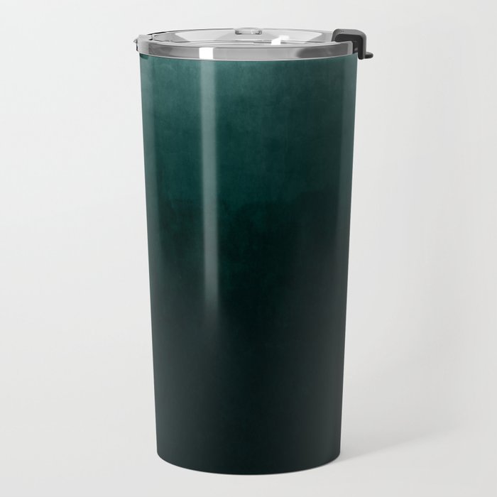 Ombre Emerald Travel Mug Gallery Image 2
