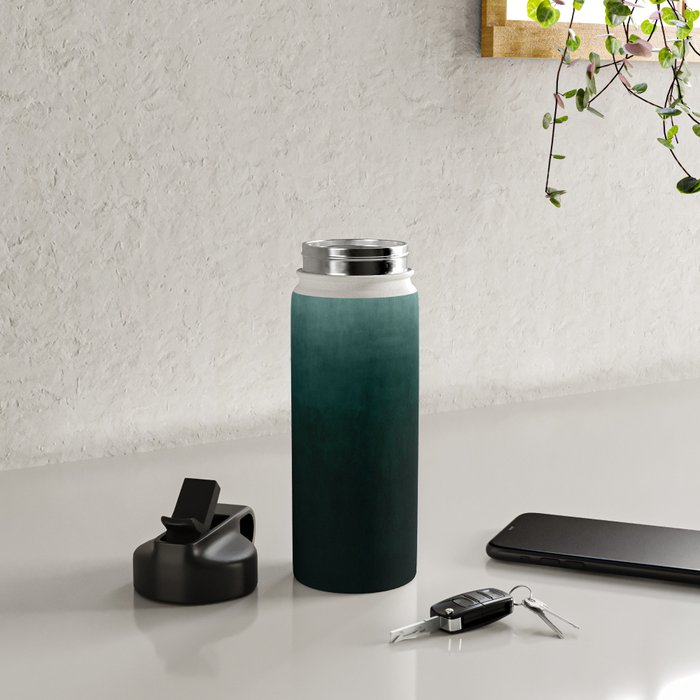 Ombre Emerald Water Bottle Gallery Image 4