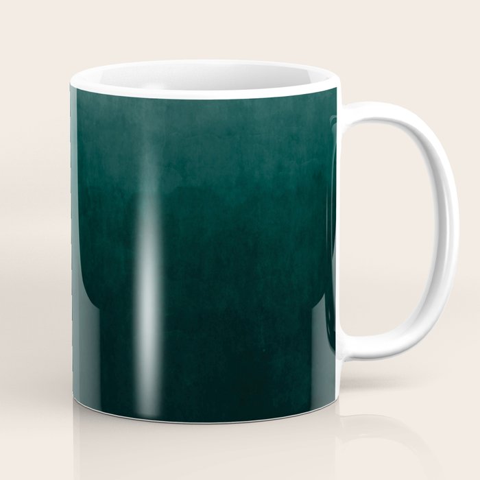 Ombre Emerald Coffee Mug Gallery Image 1
