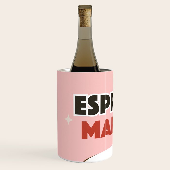 Espresso Martini Italian Retro Cocktail - Red Green Pink Wine Chiller Gallery Image 2