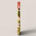 Collaboration  Modern Botanical Dahlia Flower Photograph -pink terracotta floral iPhone Case Gallery Image 2