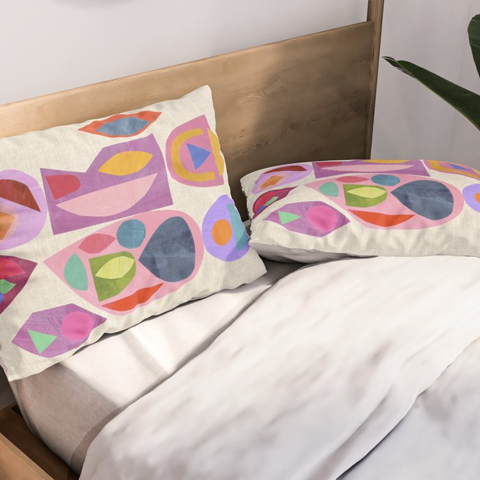 Midnight Mirror ii Pillow Sham Gallery Image 2