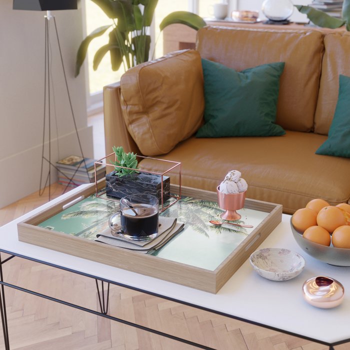 Under the palms Serving Tray Gallery Image 2