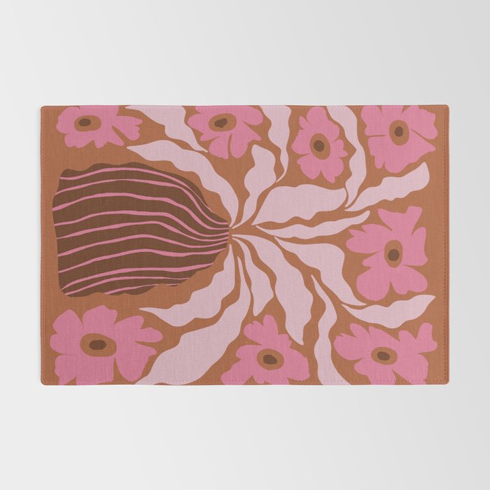 Mid-century blooming pot  Rug Gallery Image 2