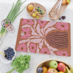 Mid-century blooming pot  Cutting Board Gallery Image 2