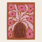 Mid-century blooming pot  Poster Gallery Image 4