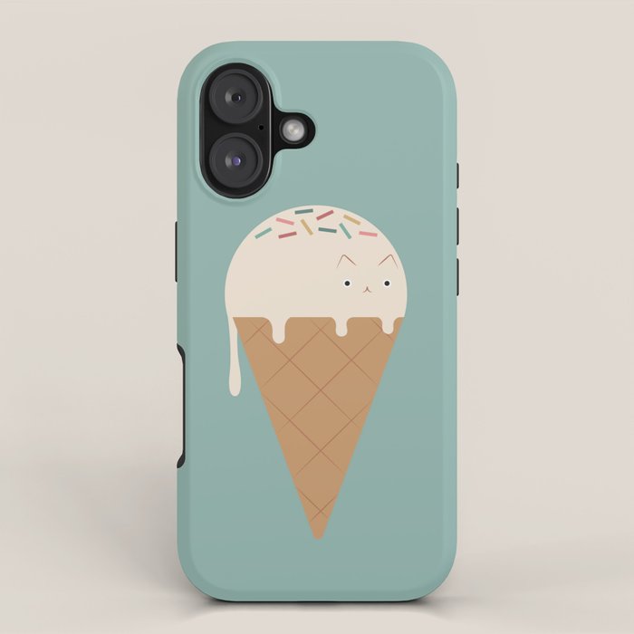 Ice Cream Cat iPhone Case Gallery Image 1