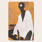 Tropical Girl 6 Cutting Board Gallery Image 1