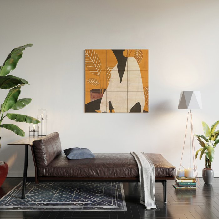 Tropical Girl 6 Wood Wall Art Gallery Image 2