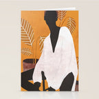 Tropical Girl 6 Stationery Card Gallery Image 2