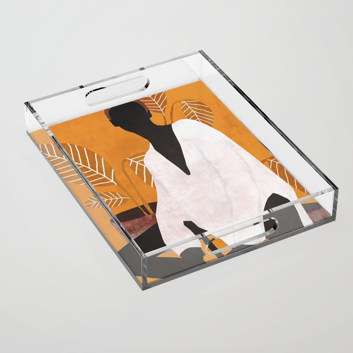 Tropical Girl 6 Acrylic Tray Gallery Image 1