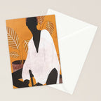 Tropical Girl 6 Stationery Card Gallery Image 2