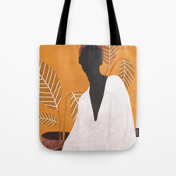 Tropical Girl 6 Tote Bag Gallery Image 1
