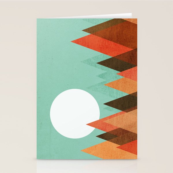 From the edge of the mountains Stationery Card Gallery Image 2