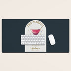 Dry Martini Cocktail Zodiac Sign Desk Mat Gallery Image 1