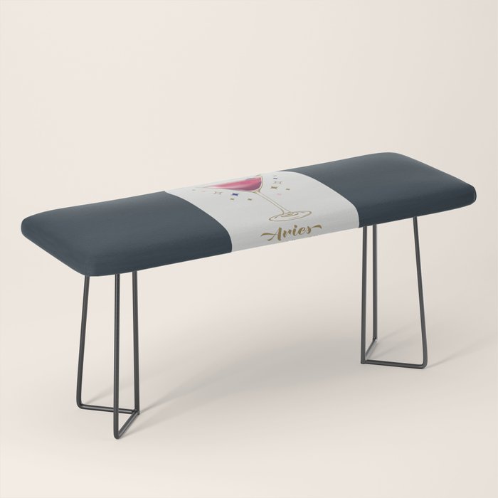 Dry Martini Cocktail Zodiac Sign Bench Gallery Image 1