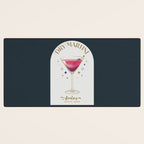 Dry Martini Cocktail Zodiac Sign Desk Mat Gallery Image 3