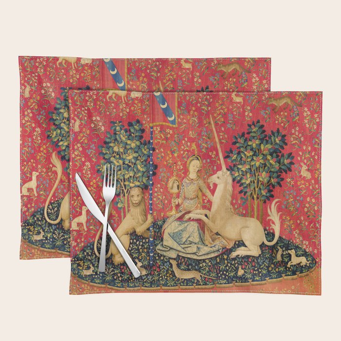Lady and the Unicorn - Sight Placemat Gallery Image 1