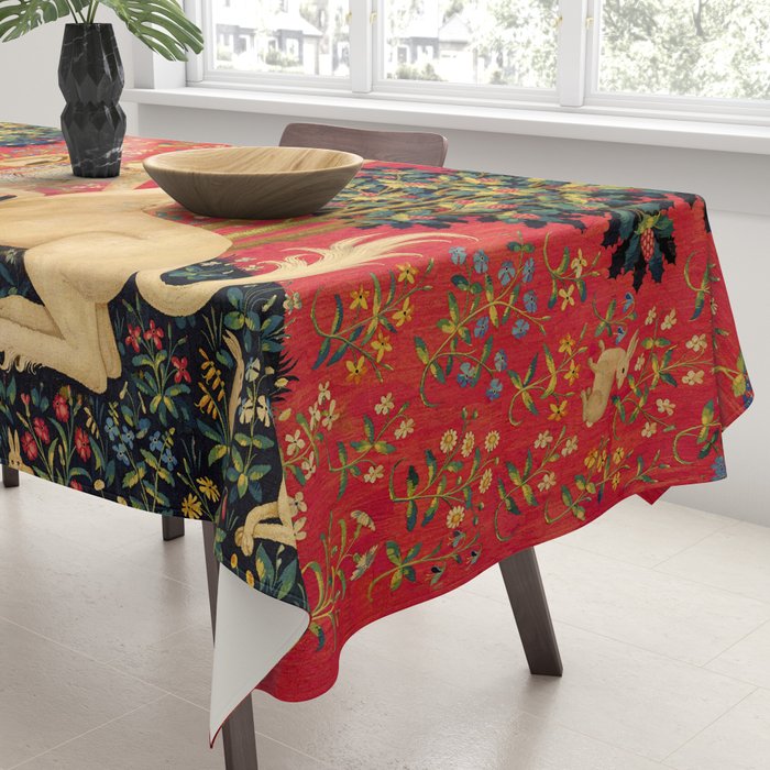 Lady and the Unicorn - Sight Tablecloth Gallery Image 3