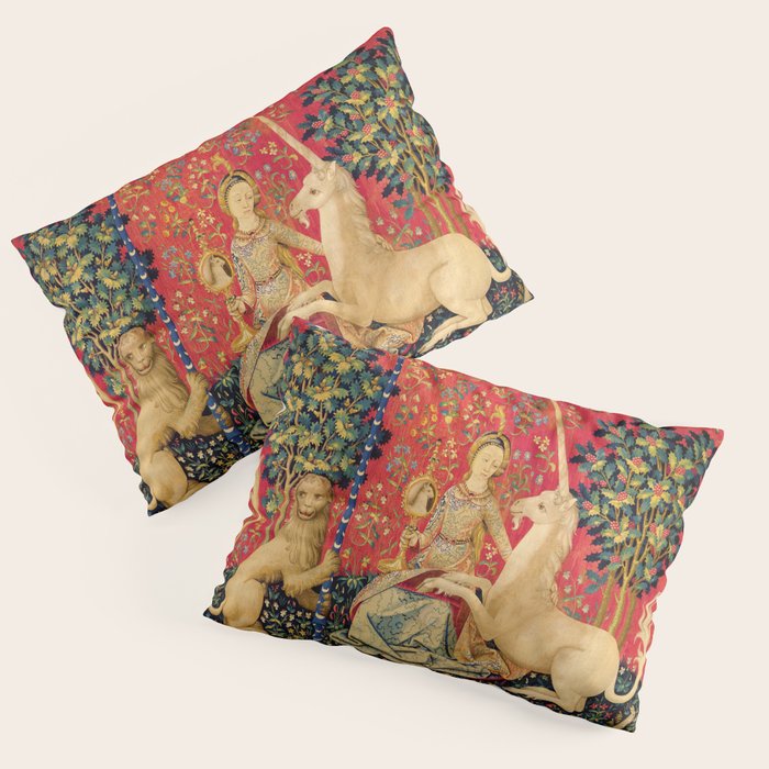 Lady and the Unicorn - Sight Pillow Sham Gallery Image 1