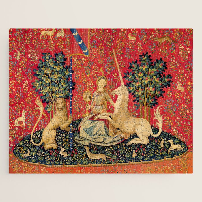 Lady and the Unicorn - Sight Jigsaw Puzzle Gallery Image 1