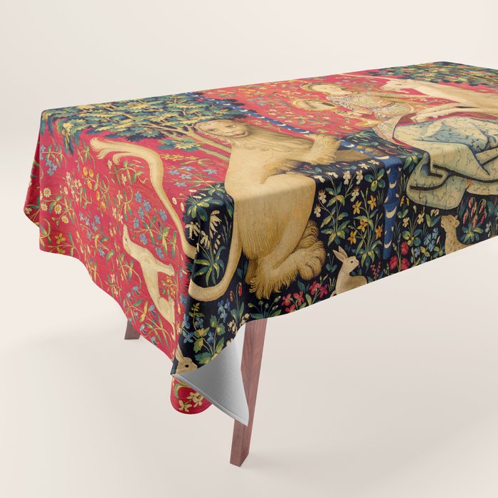 Lady and the Unicorn - Sight Tablecloth Gallery Image 1