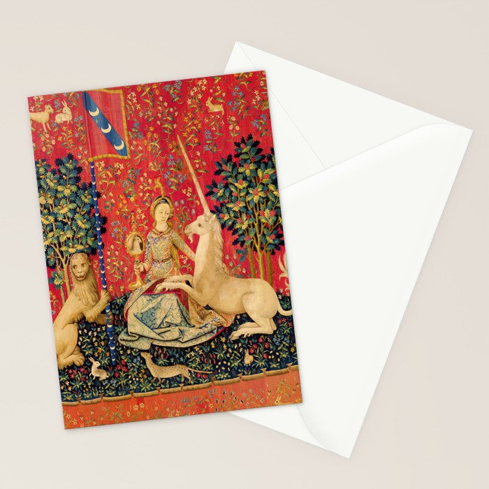 Lady and the Unicorn - Sight Stationery Card Gallery Image 2