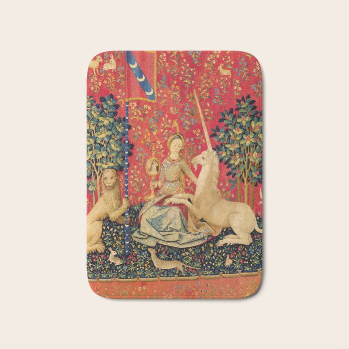 Lady and the Unicorn - Sight Bath Mat Gallery Image 1