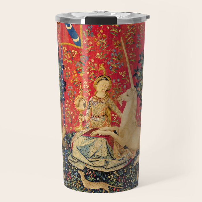 Lady and the Unicorn - Sight Travel Mug Gallery Image 1