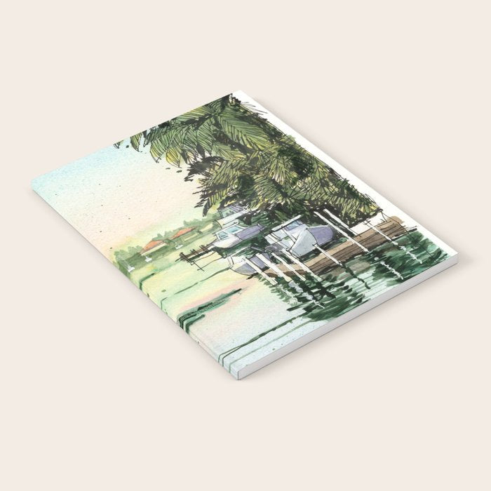 Siesta Key View to Big Pass Notebook Gallery Image 2