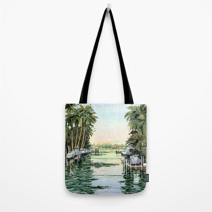 Siesta Key View to Big Pass Tote Bag Gallery Image 2