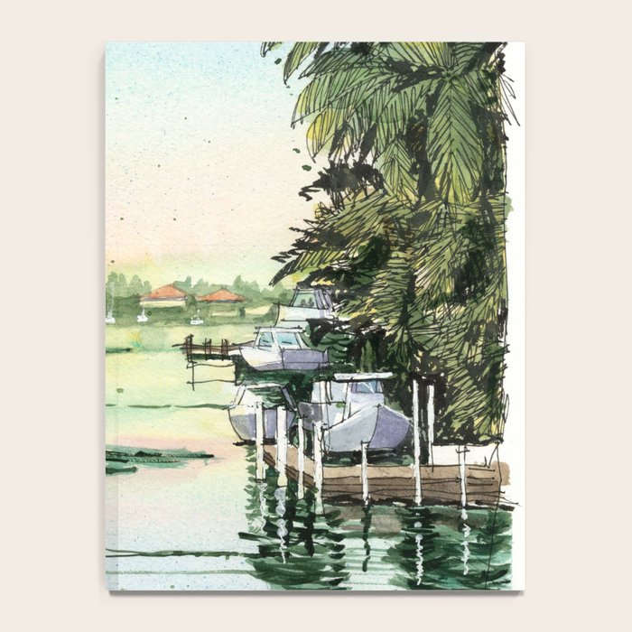 Siesta Key View to Big Pass Notebook Gallery Image 4