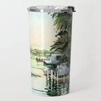 Siesta Key View to Big Pass Travel Mug Gallery Image 2